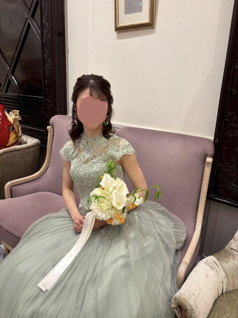 ゆんさんのカラードレスの写真