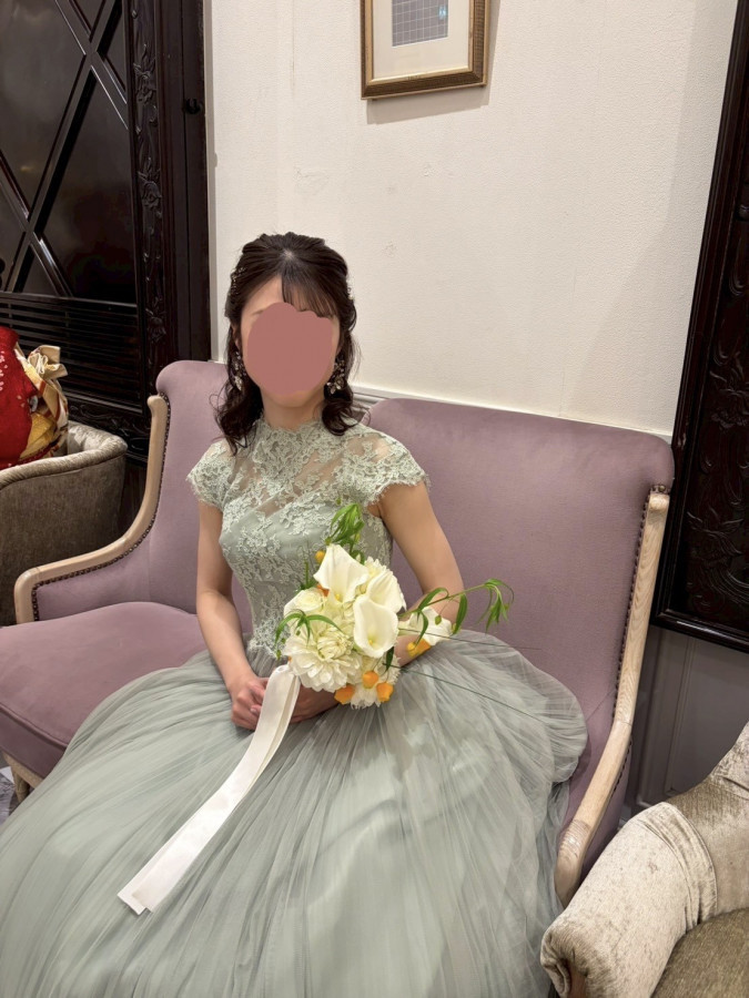 ゆんさんのカラードレスの写真