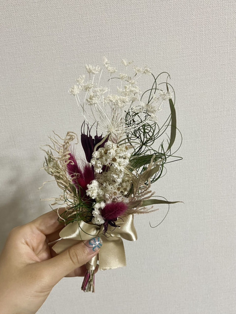 ちょふさんのブーケ・ブートニアの写真