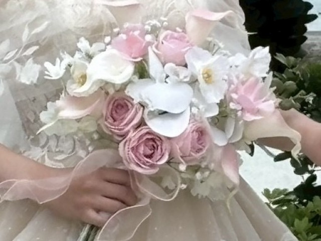 yさんのブーケ・ブートニアの写真