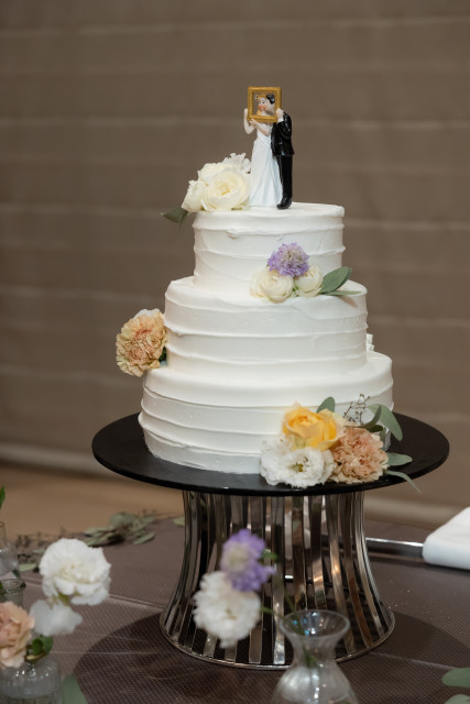みわみわみわさんのウエディングケーキの写真