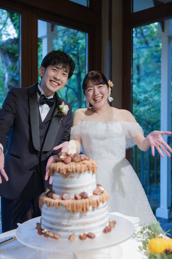 nanaさんのウエディングケーキの写真
