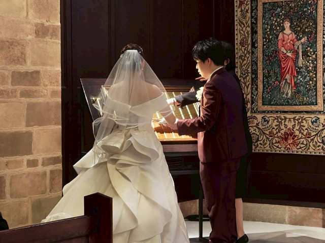 りんたろうさんのウエディングドレスの写真