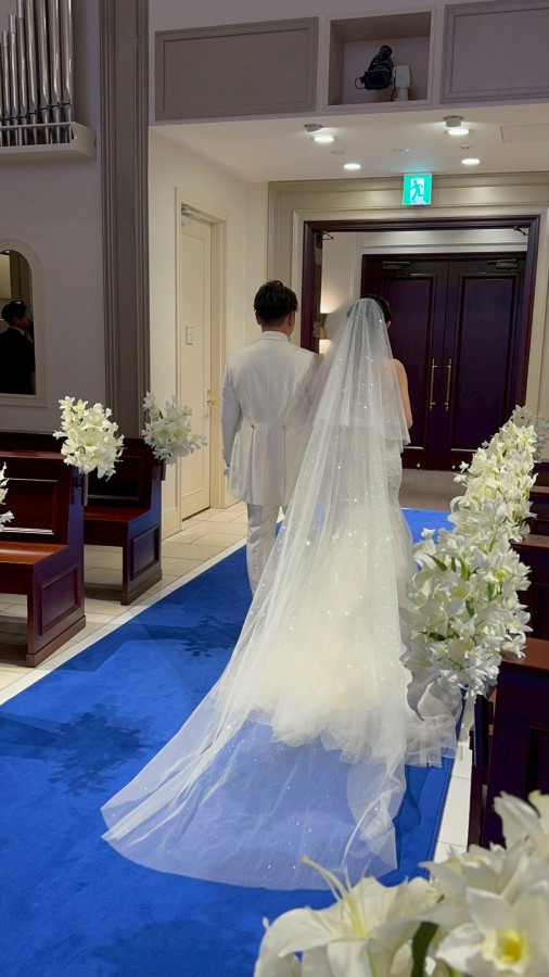 きぃさんのウエディングドレスの写真