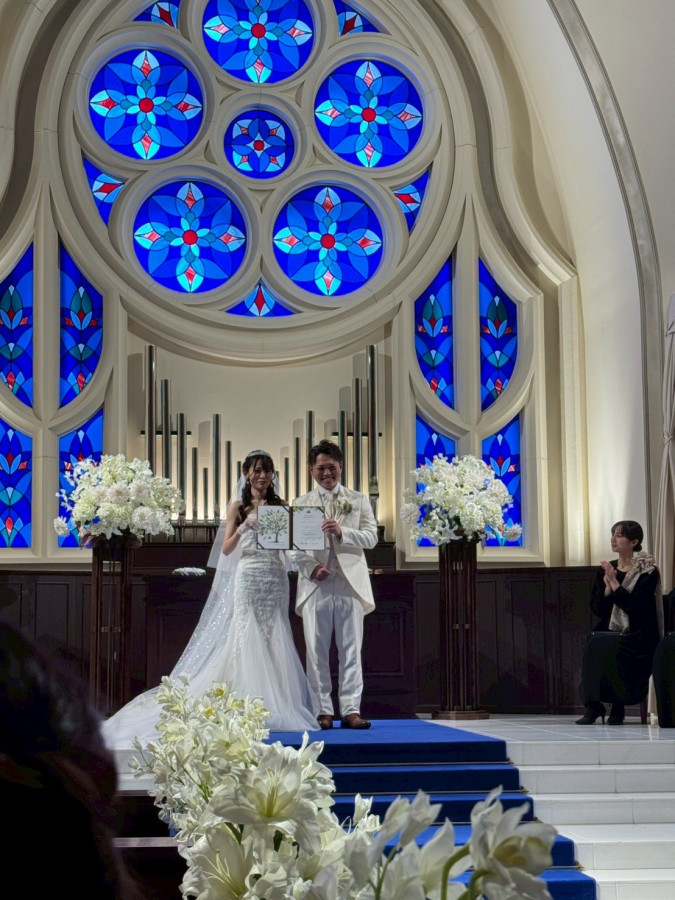 きぃさんのウエディングドレスの写真