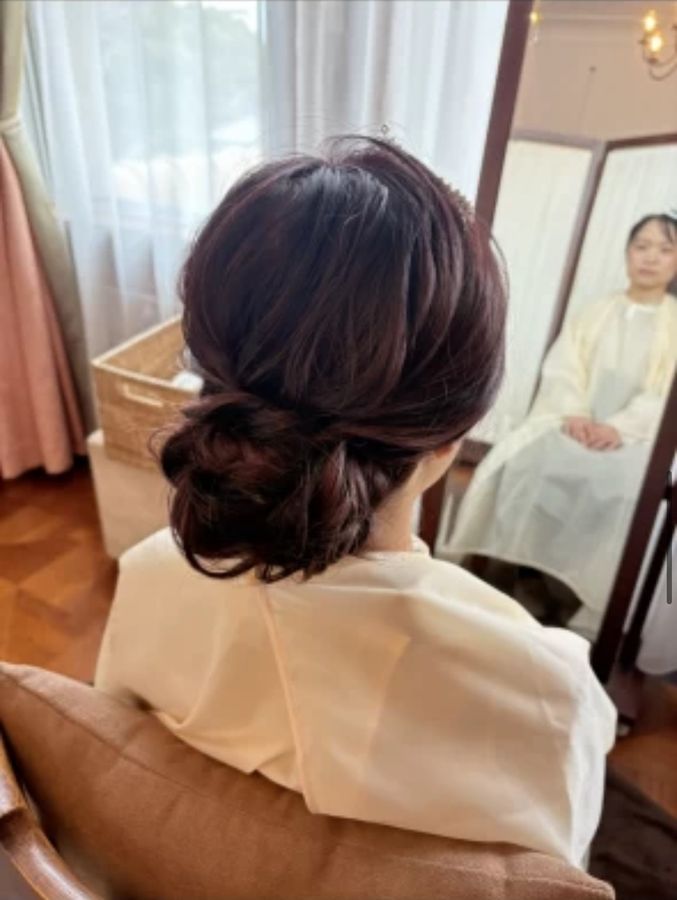 さゆさんのヘアメイクの写真