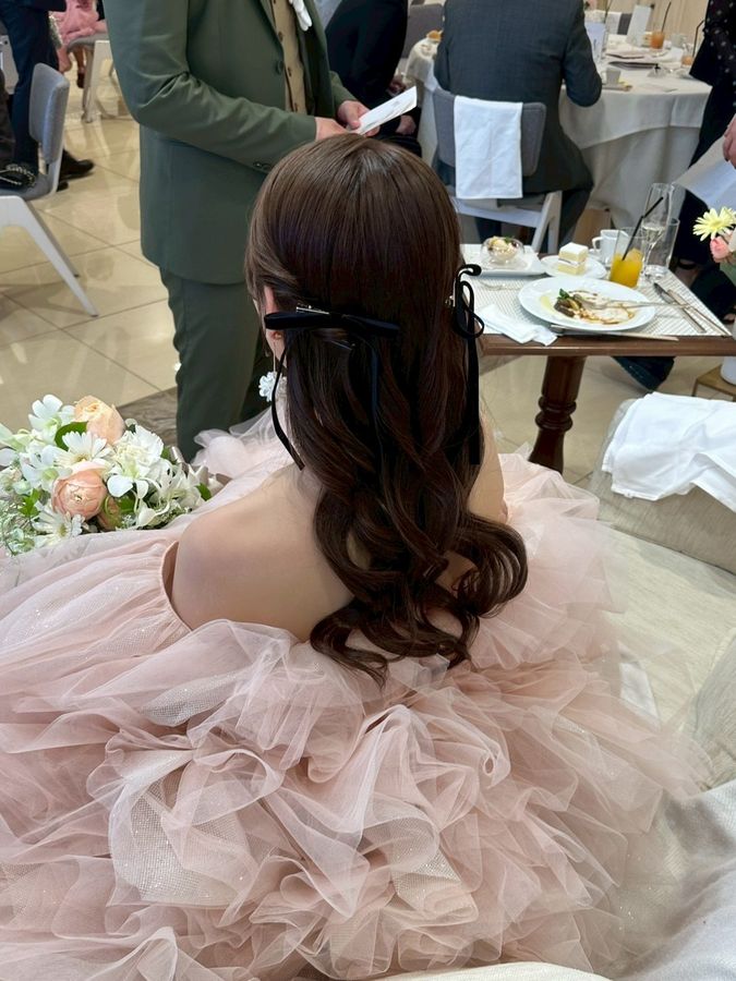 ほのさんのヘアメイクの写真