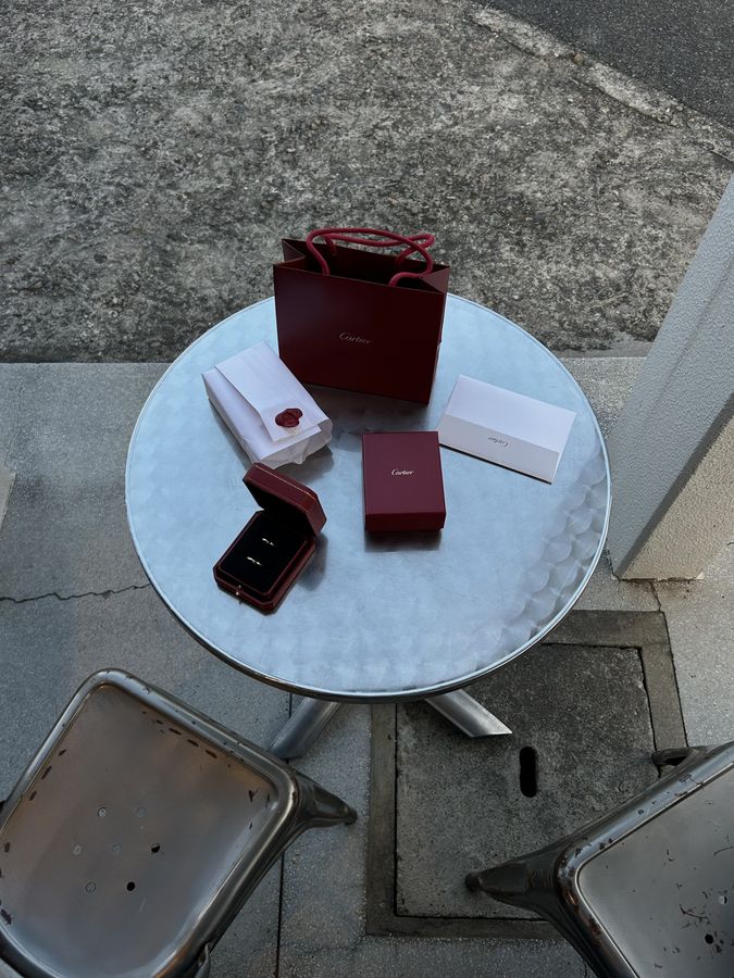 manakaさんの結婚指輪の写真