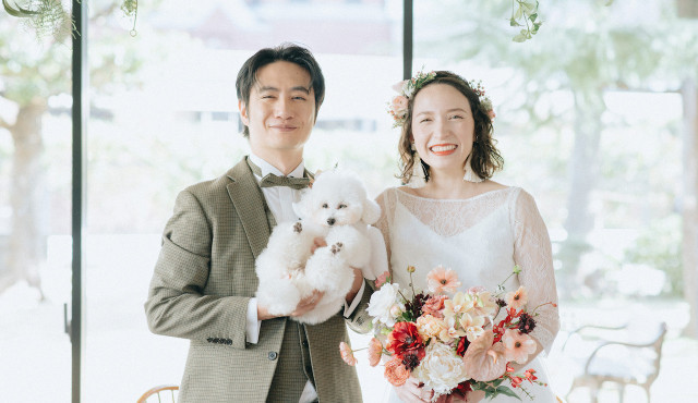 飼い主に寄り添った新しいペットウエディング『evergreen wedding』