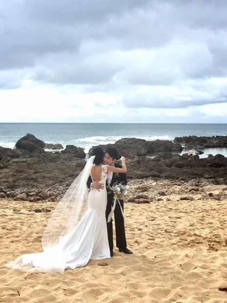 海辺でのファーストミート