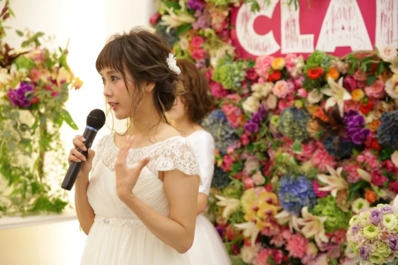 「そのまま着ても可愛く、小物使いやアレンジ次第で自分らしい着こなしを楽しめるように」と田中里奈さん。
