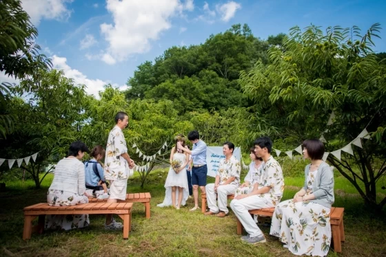 新郎新婦それぞれのご両親へ手紙を