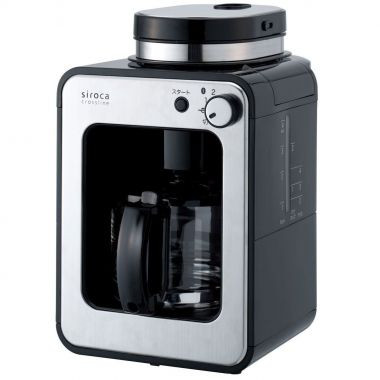siroca(シロカ) コーヒーメーカー 全自動 ガラスサーバー ブラック STC-401
価格：16,200円
