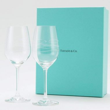 ティファニー TIFFANY＆Co カデンツ ワイングラス セット ペア
価格：10,030円
