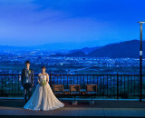 信州の絶景・善光寺平を背景に撮影できるウエディングフォトプランの予約開始！
