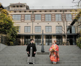 【ザ・ホテル青龍 京都清水】小学校を改装した歴史あるホテルを舞台にした前撮り撮影プラン