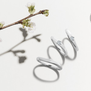 ブライダルジュエリーブランド「TOMOE -巴-」から、結婚指輪「HANAEMI -花笑-」が発売！
