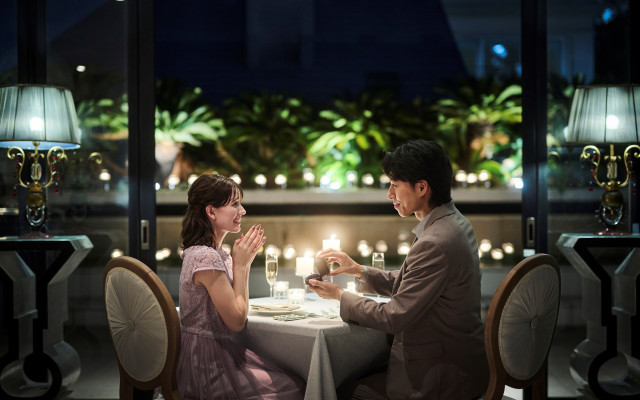 横浜・みなとみらいが見渡せる人気レストランのプロポーズ専用ディナープランがリニューアル！
