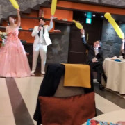 初チャレンジのジェット風船！