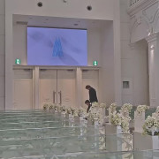 新たな一歩の入場シーン
