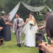 晴天に咲いた幸せの瞬間