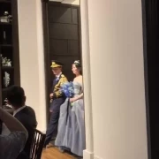 華麗なお色直し！新たな門出を祝福