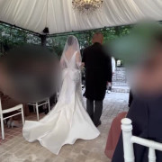 祝福のガーデン挙式で感動！