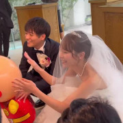 アンパンマンあふれるリングガール登場！