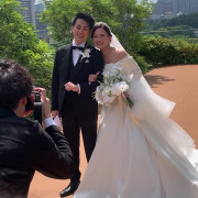 人生最高の日を快晴の結婚式で