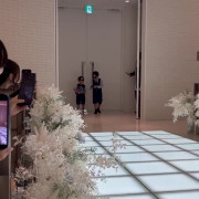 リングボーイの瞬間です！会場が一気にあたたあかい笑いに包まれました！！