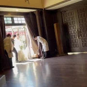 新しい装いで輝く入場シーン