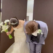 心温まる結婚式の瞬間