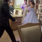 色当てクイズで盛り上がるお色直し！