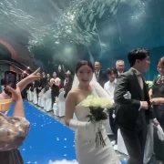 水族館で叶える夢のウェディング