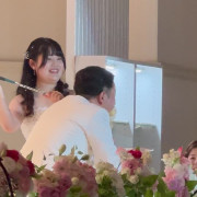 ゴルフクラブを使ったユニークな演出