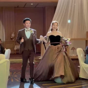 踊って笑顔で再登場!披露宴ハイライト