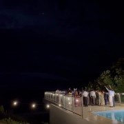 最後の打ち上げ花火の映像です。10発ですがすごく長く感じました！