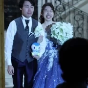 サイリウムが光る入場の瞬間