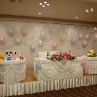 新郎新婦の席