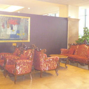 ホテルロビーにある素敵なソファ|102729さんの神戸 西神オリエンタルホテルの写真(108940)