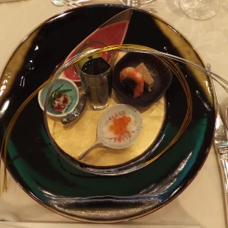 前菜　見た目もきれいだし凝ってておいしかった