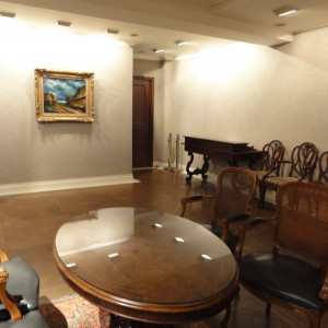 地下の部屋。こちらが挙式会場となる。|109893さんのレストランひらまつ広尾の写真(154189)