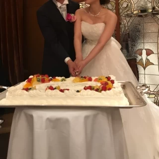 ケーキは生ケーキでした