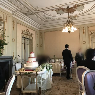 歴史ある建物。内装が豪華