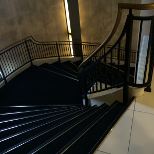 チャペル横の階段ではフラワーシャワーも出来る。|128244さんのベルクラシック姫路の写真(117647)