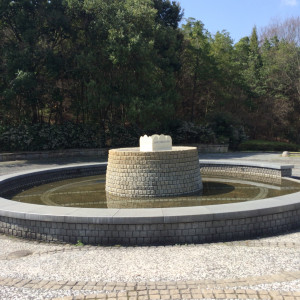 公園にある噴水。結婚式の写真スポットの1つ|128244さんの三木市森林公園の写真(118183)