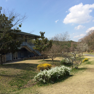 公園から見える披露宴会場のテラス|128244さんの三木市森林公園の写真(118186)