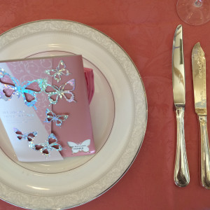 ゲストハウスのお洒落なテーブルコーディネート|128244さんのベルクラシック姫路の写真(117678)