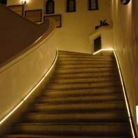 チャペル入場の階段