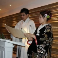 和の人前式にしました♪